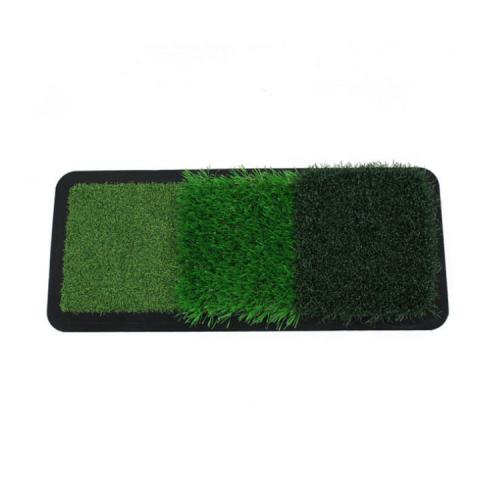 Golf practice grass mat