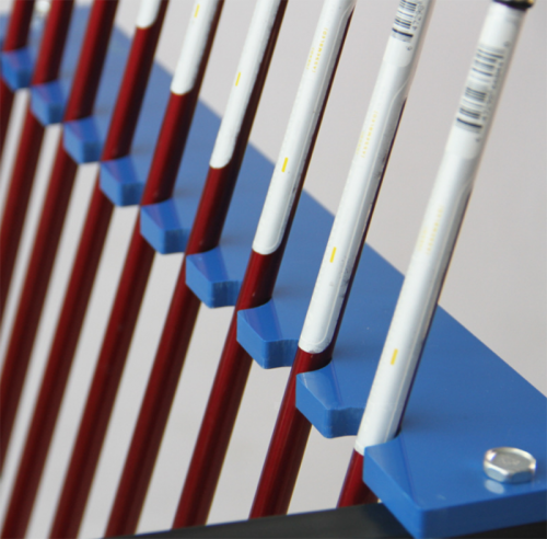 Golf club rack