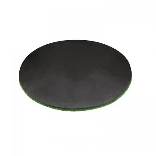 Tapete de golf redondo, tapete de swing para campo de prácticas de golf/tapete de golpeo