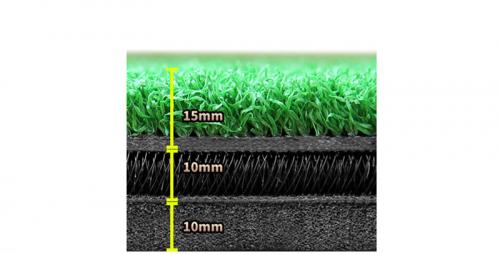 nylon straight grass hitting pad