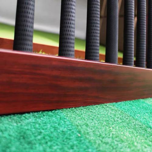 Solid wood golf club holder wholesale