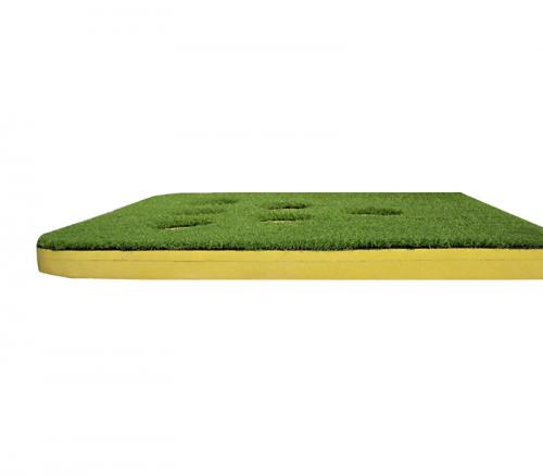 double putter golf practice mat