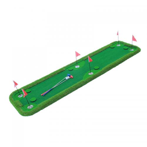 Enhanced golf green practice mat set manufacturer