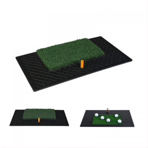 Alfombra de práctica de goma para golf