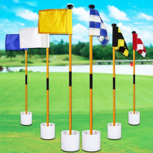 Supply golf green flagpole