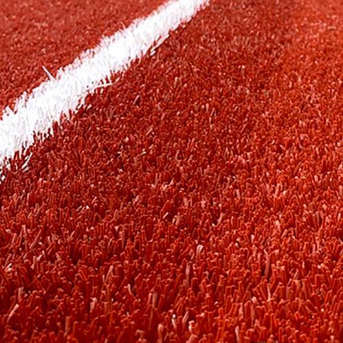 Simulation artificial runway turf