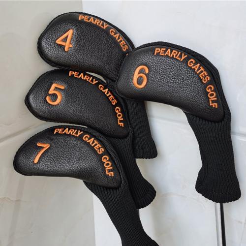 Golf iron cue cover