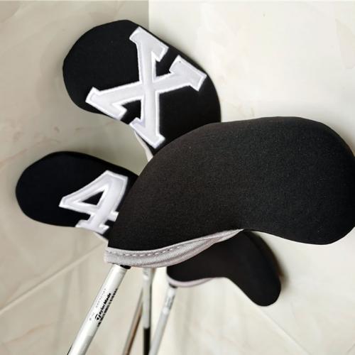 Golf iron cue cover