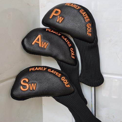 Golf iron cue cover