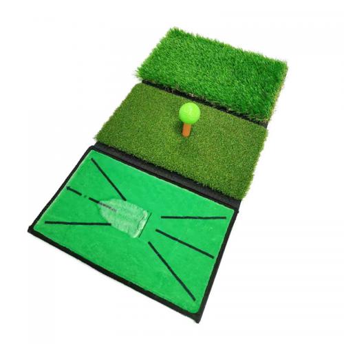 Golf three-in-one folding mat