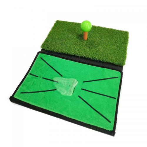 Golf three-in-one folding mat