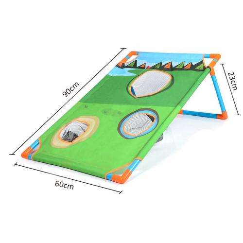 Outdoor indoor golf practice board net delingolf