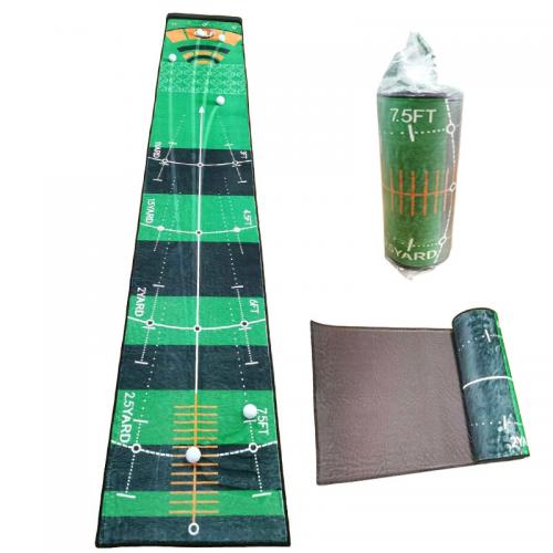 Golf ball track putter blanket delingolf