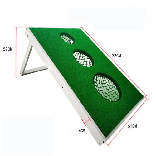 Golf simulation sandbag trainer delingolf