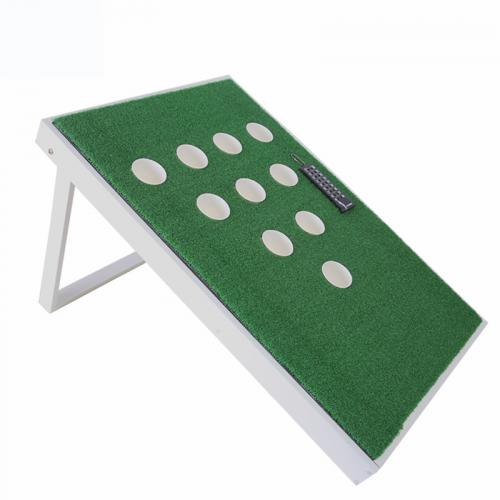 Golf simulation sandbag trainer delingolf