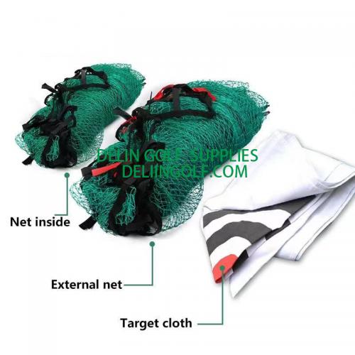 10ftx10ft outdoor/indoor driving hitting net delingolf