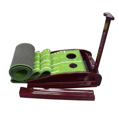 Indoor Golf Family Wooden Putting Trainer