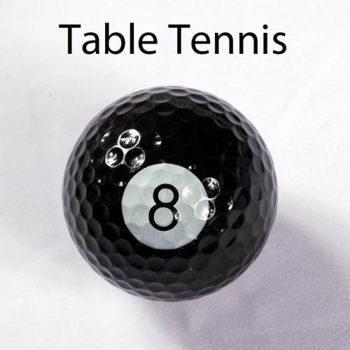 rugby style golf ball