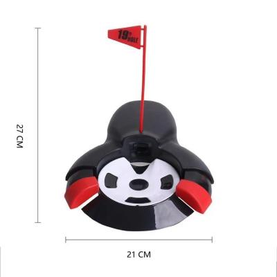 Golf adjustable automatic rebound push rod disc