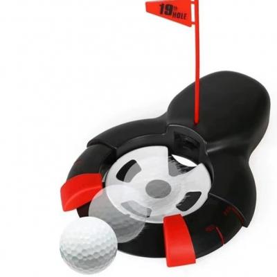 Golf adjustable automatic rebound push rod disc