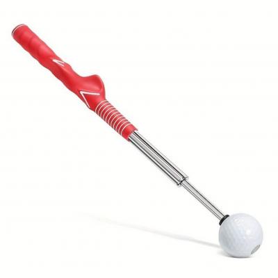 Golf beginner swing training assistance