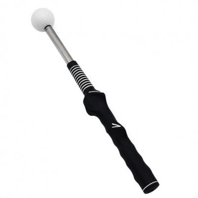 Golf beginner swing training assistance