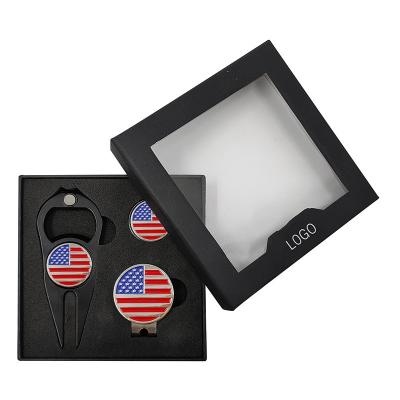 Golf metal green fork