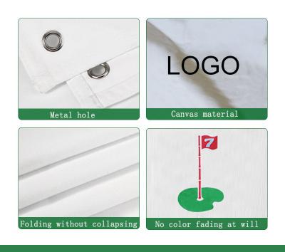 Golf bullseye striking cloth