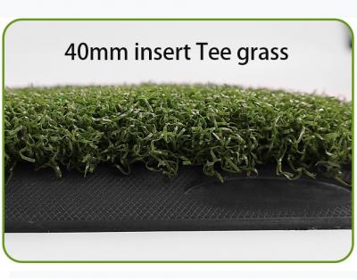 non-slip rubber-soled golf mat