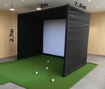 Simple Golf Simulator Practice Cage