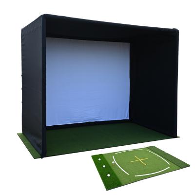 Simple Golf Simulator Practice Cage