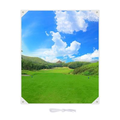 Full color sound dampening percussion cloth