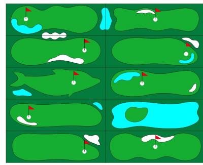 Custom Golf Putting Green