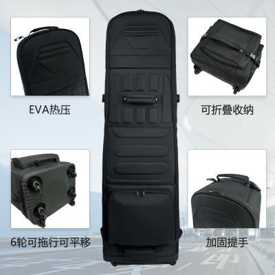  wheeled golf club case