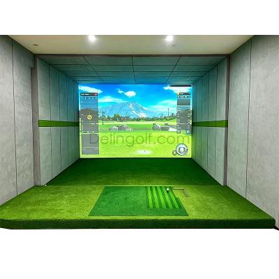 delingolf indoor simulator impact screen