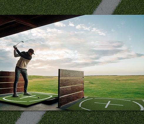 Almohadilla de alta gama para el swing de golf: ¡diseño de doble capa de amortiguación!