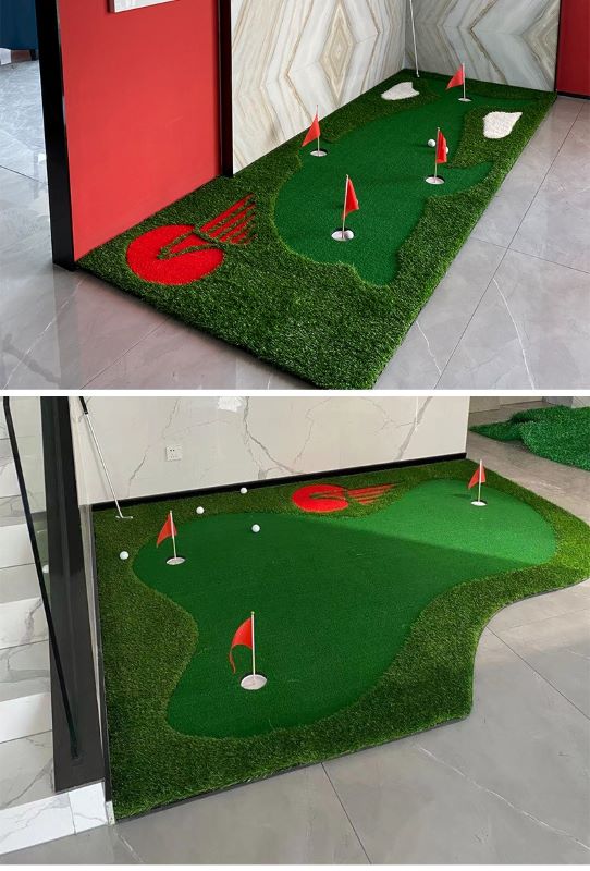 Alfombrilla para putting green de golf: la fusión del entrenamiento científico y el hogar.