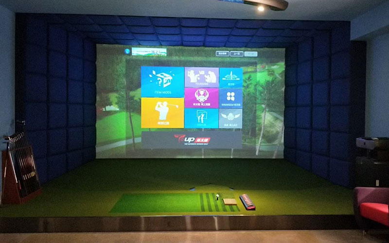 ¿Cómo seleccionar el tamaño de la pantalla de impacto de golf?