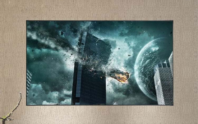 ¿Cuál es la diferencia entre una pantalla de proyección anti-luz y una pantalla de proyección normal?
