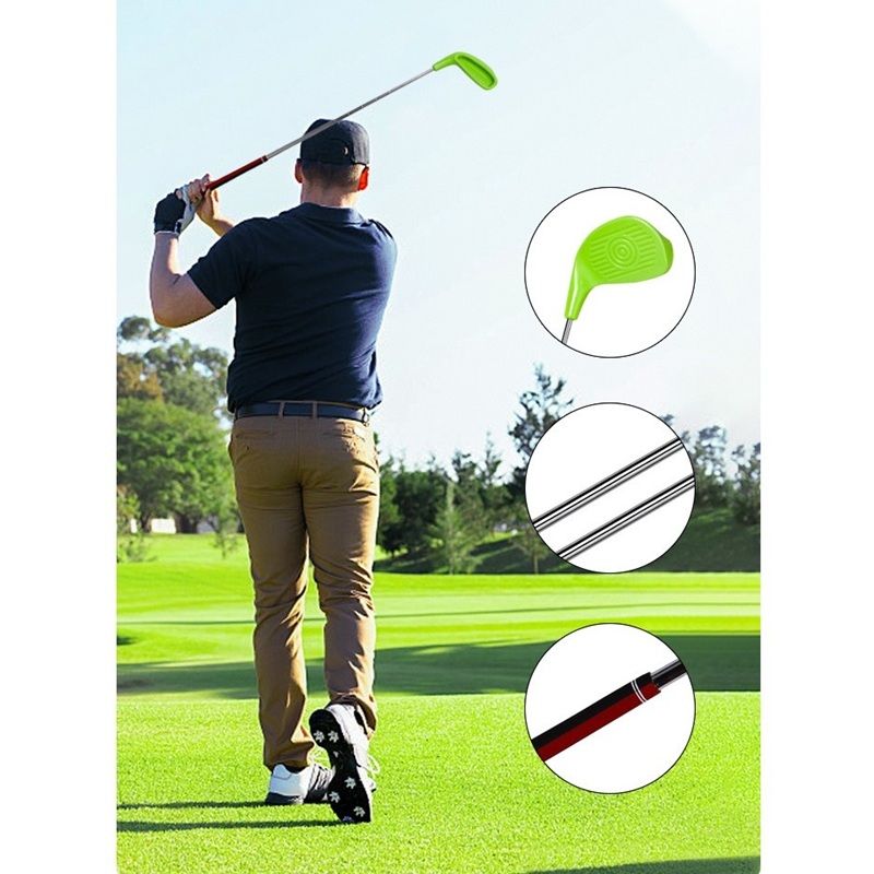 Entrenador de swing de golf universal de plástico para adultos y niños.
