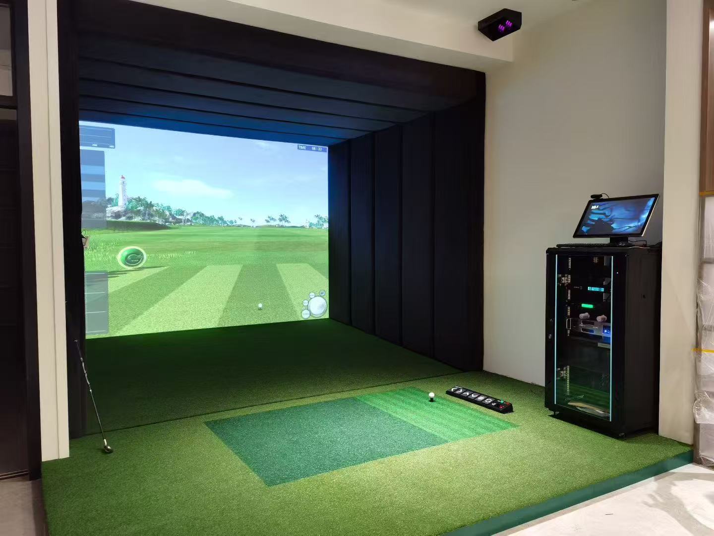 Pantalla insonorizada para golf: 480 g-530 g/s/m² Revolución del espacio multifuncional