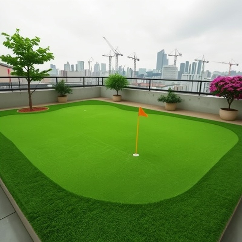 Un análisis en profundidad de nuestro proceso de construcción de putting greens artificiales